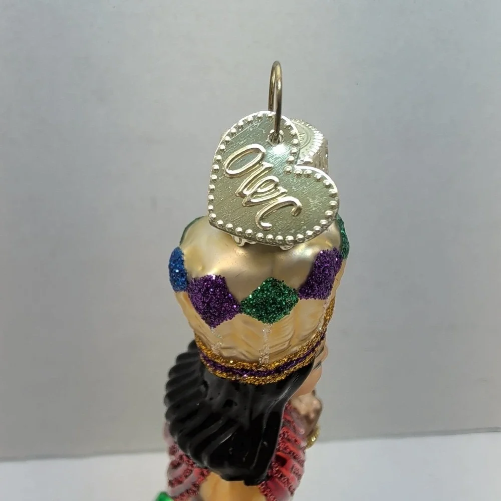 Old World Christmas Cigar Store Indian Glass Ornament